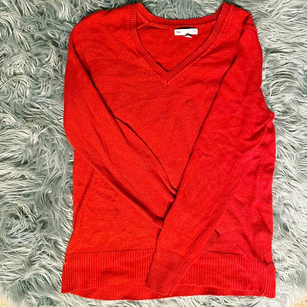 Red Gap sweater